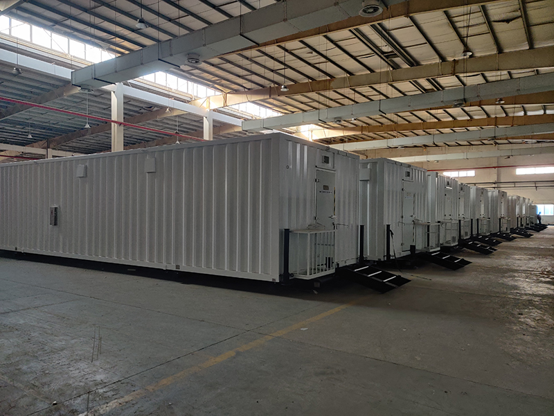 科威特項目定制野營房驗收中