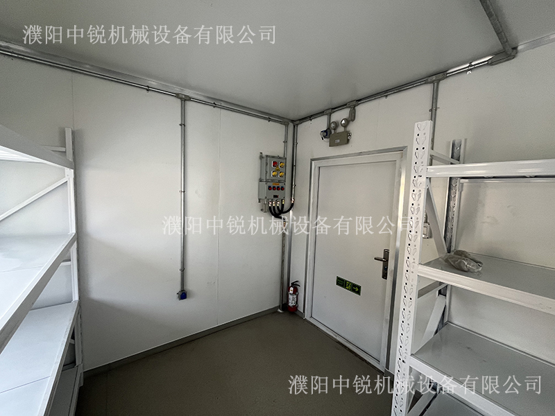 中石化儲氣庫撬裝工具間項目